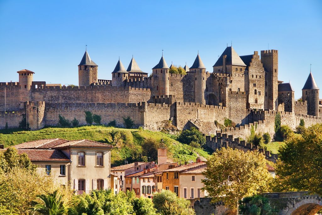Cité de Carcassonne - visite autour de ribaute